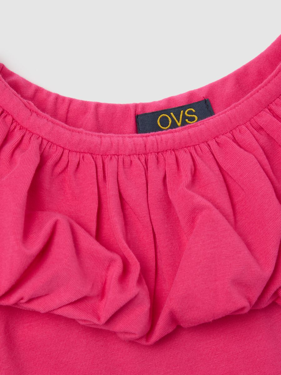 Pink Ruffled T-shirt OVS Kids_2
