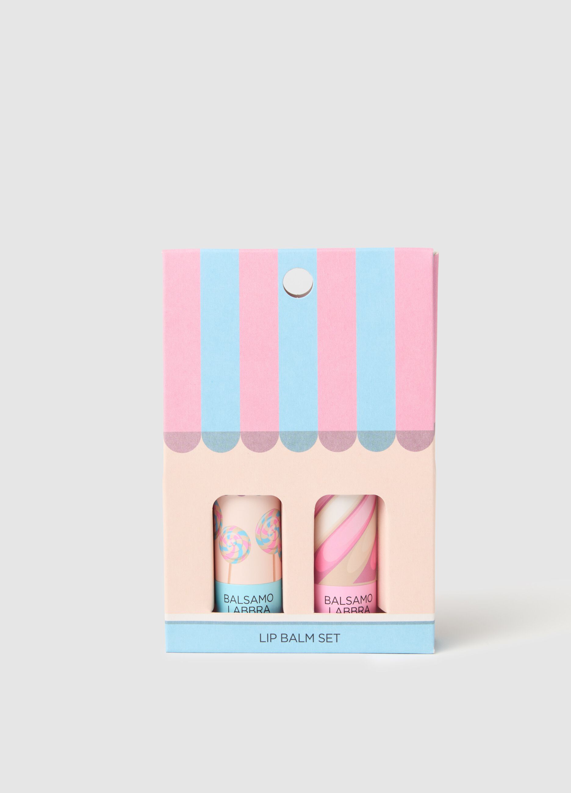 Cotton candy + Marshmallow gourmand lip balm kit