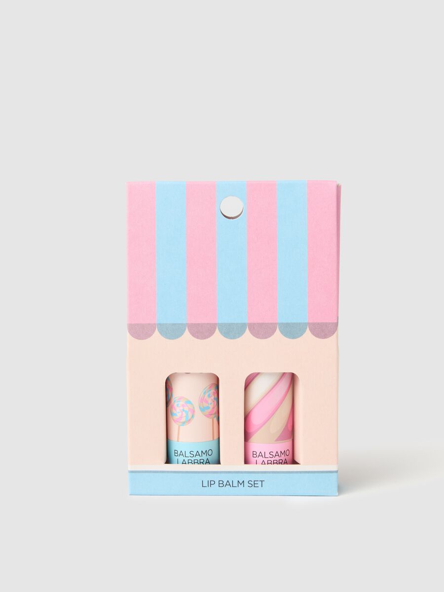 Cotton candy + Marshmallow gourmand lip balm kit_0