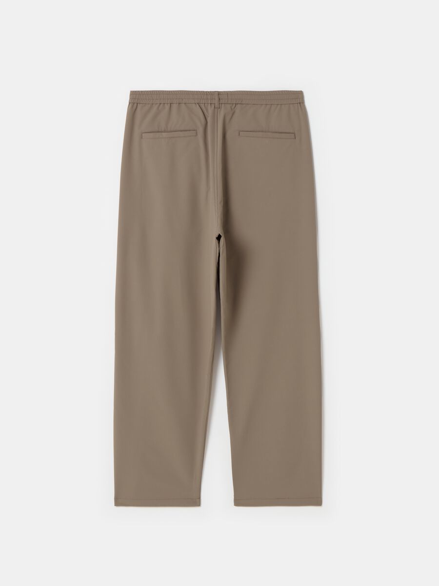 Pantalone straight fit in tessuto tecnico Selection_3