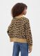 Beige Leopard Print Jumper_1