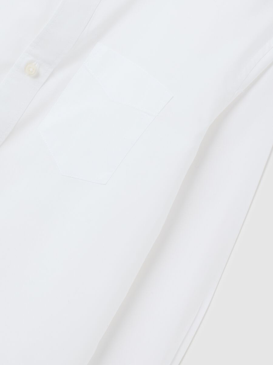 Camicia in cotone bio con tasca_5