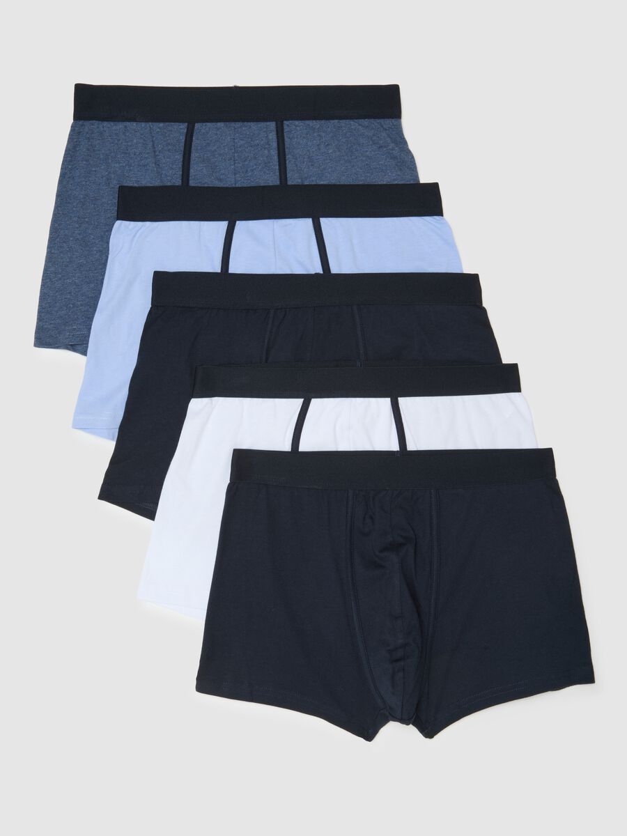Set multipack boxer in puro cotone multicolor regular fit_4