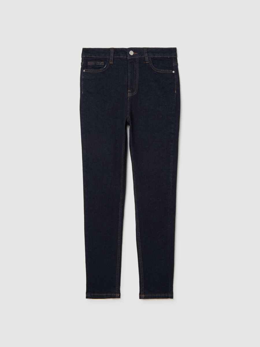 Skinny Stretch Blue Jeans_0