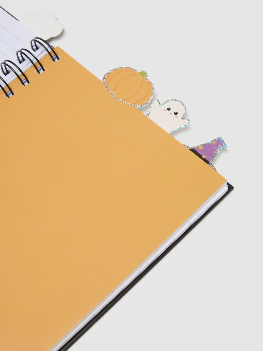 Spiral Notebook with Halloween Details_1