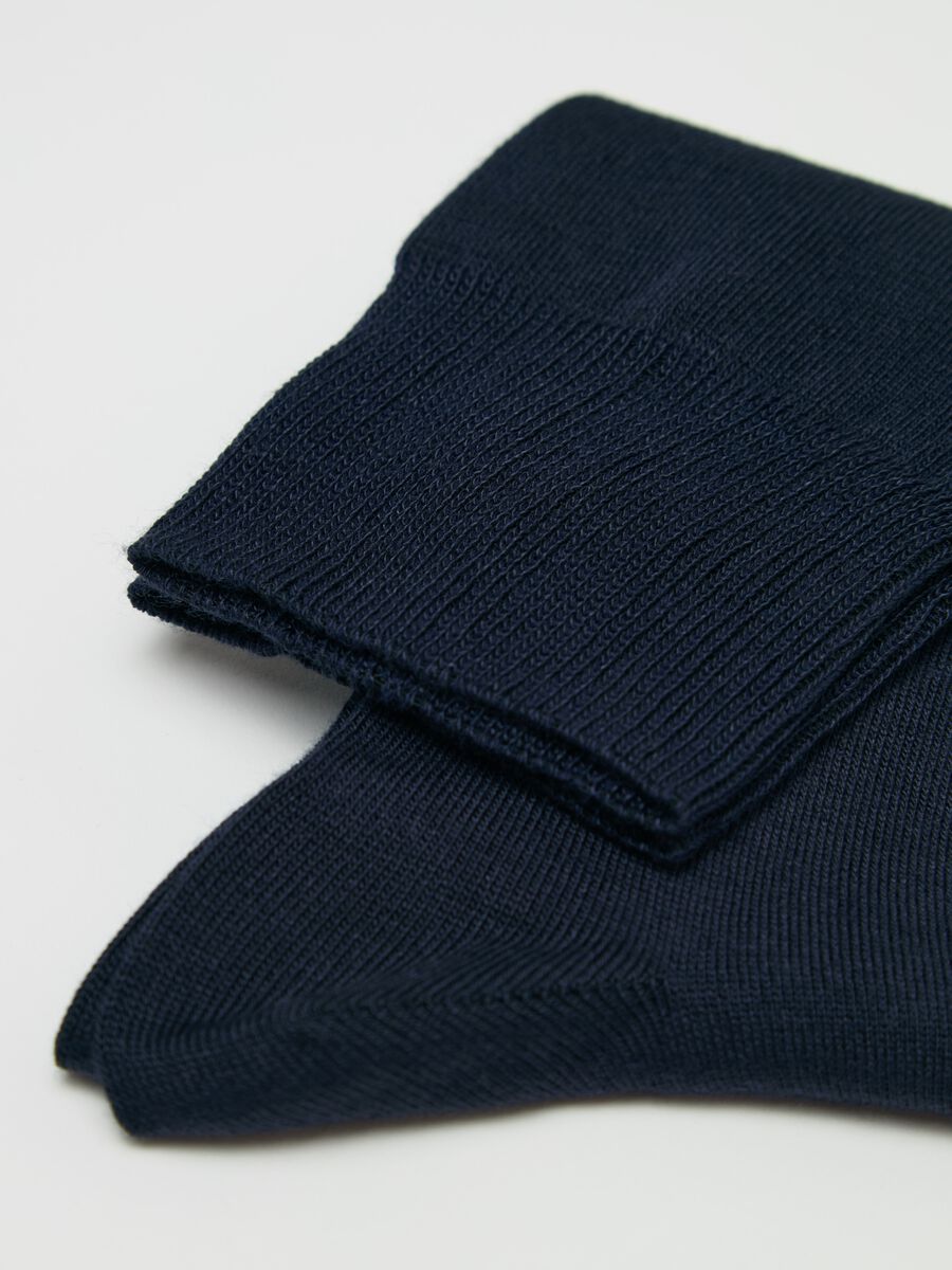 Two-pair pack midi socks in bamboo viscose_2