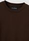Brown boxy-fit T-shirt in a cotton&ndash;viscose blend_2