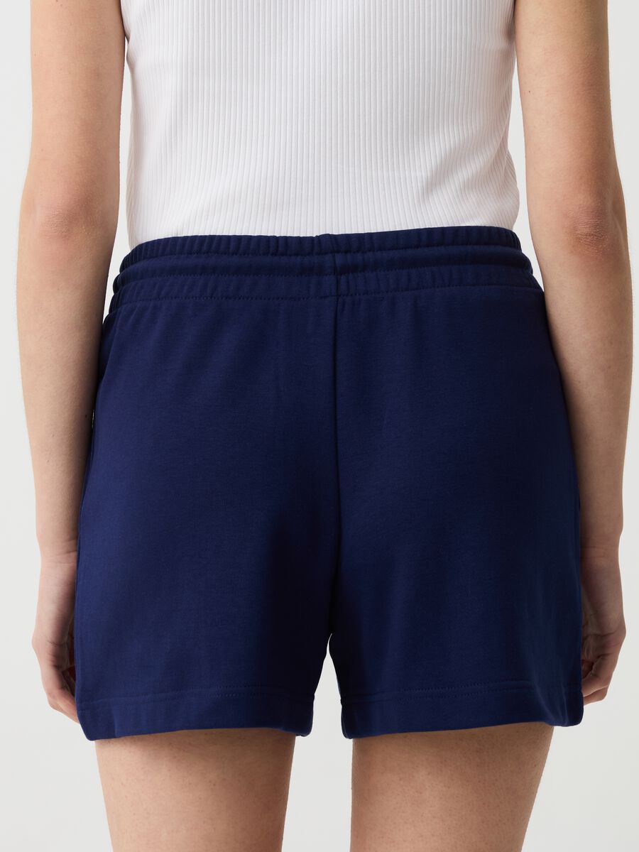 Shorts Essential con cuciture in rilievo_2