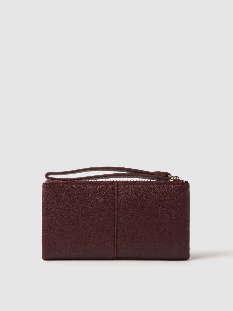 Red Wallet with Zip_1