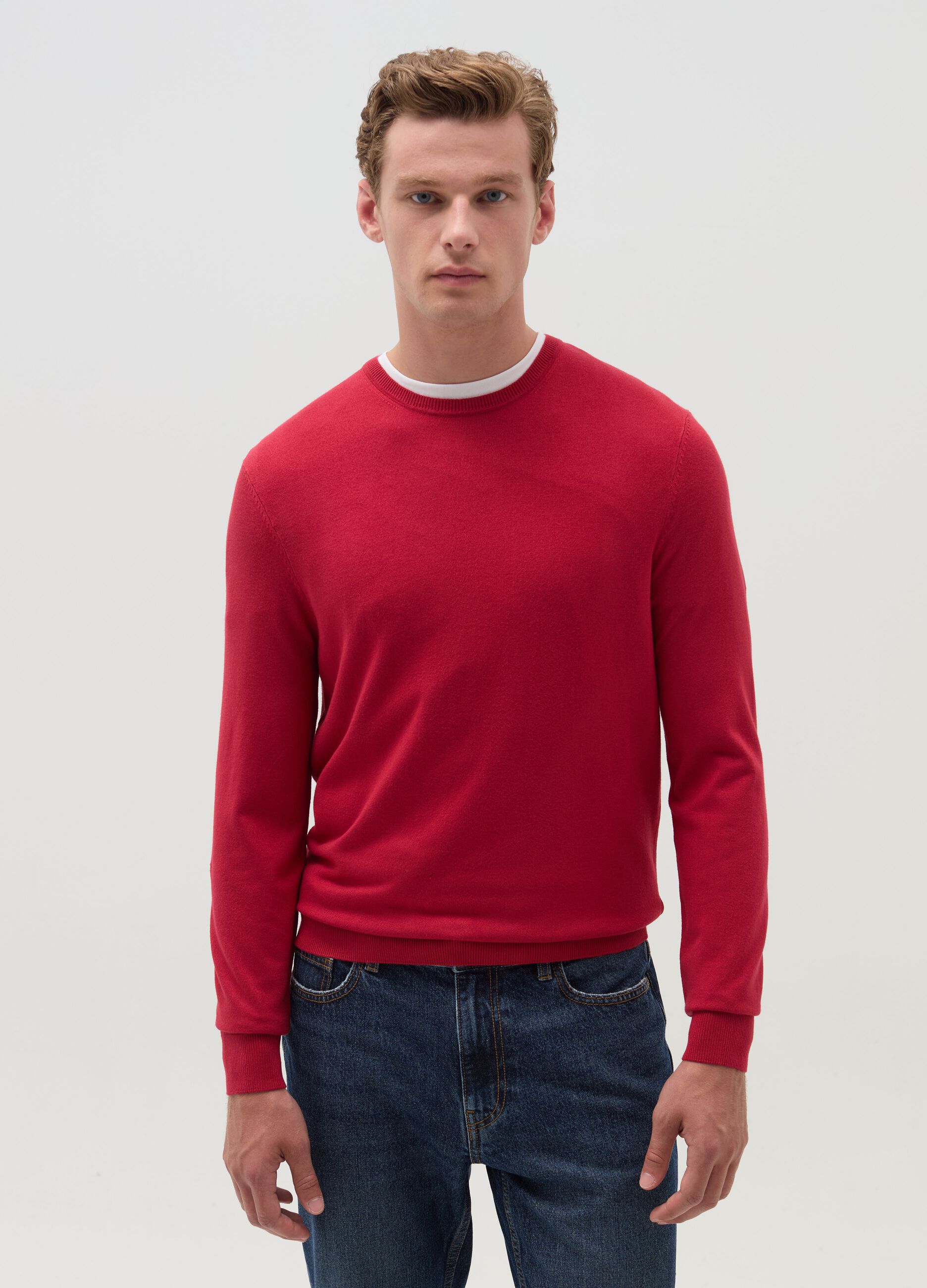 Maglioni Uomo Rosso OVS