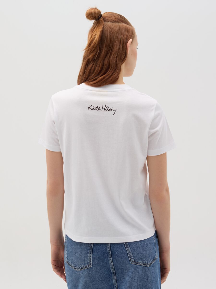 T-shirt with Keith Haring "The Heart” print_3