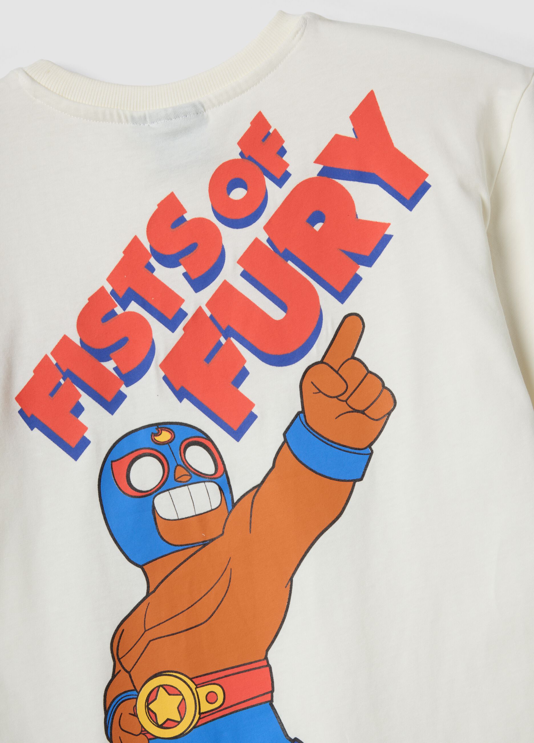 White short-sleeved pure cotton T-shirt