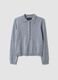 Maglia grigia in pura lana con girocollo_4