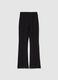 Flare-fit trousers with splits_3