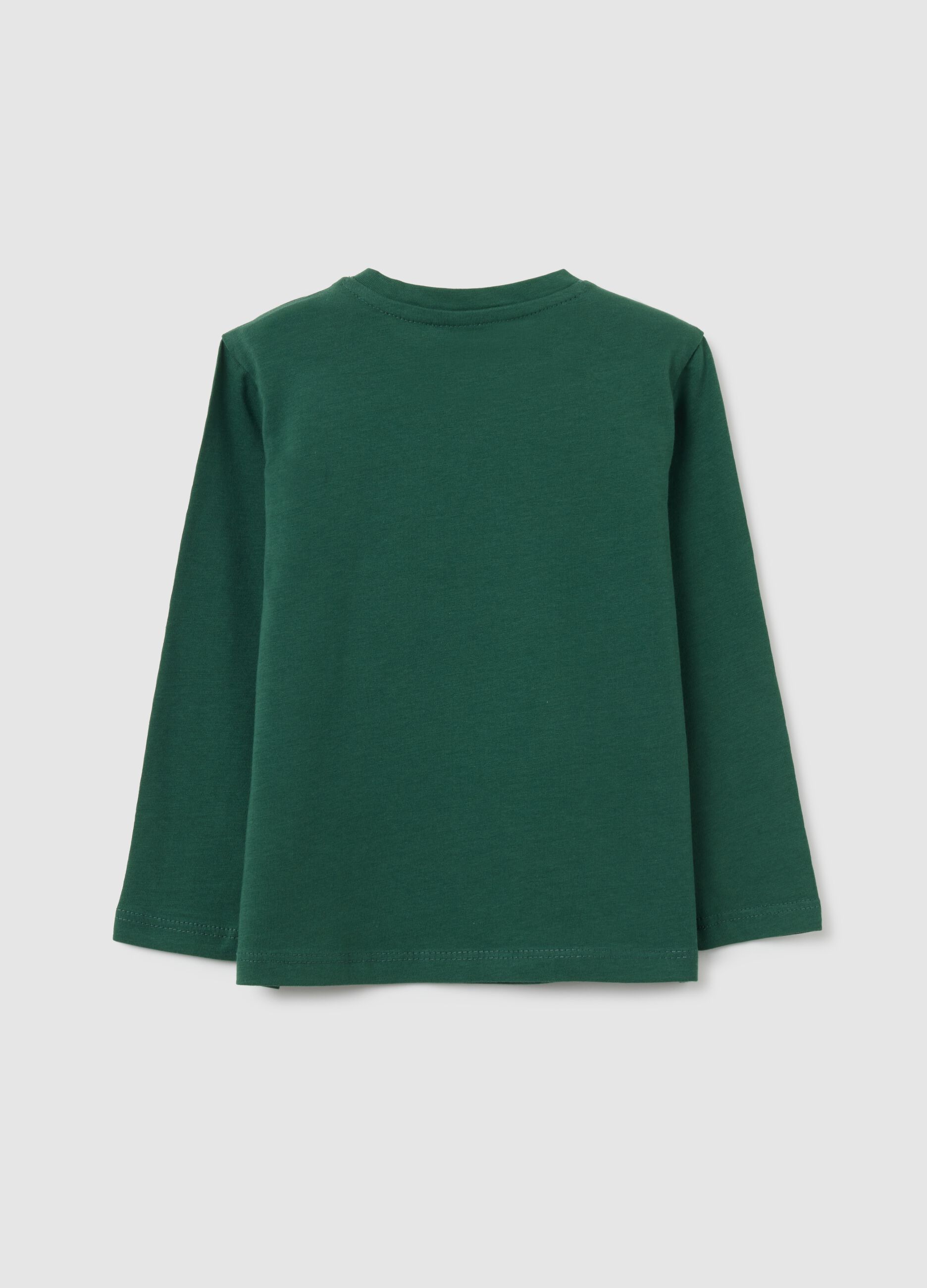 Children's Green Cotton Sweater