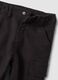 Brown comfort-fit stretch cotton cargo trousers_2