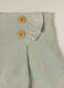 Elasticated Blue Corduroy Skirt_2