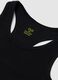 Set of girls' sporty tops in black stretch cotton_3