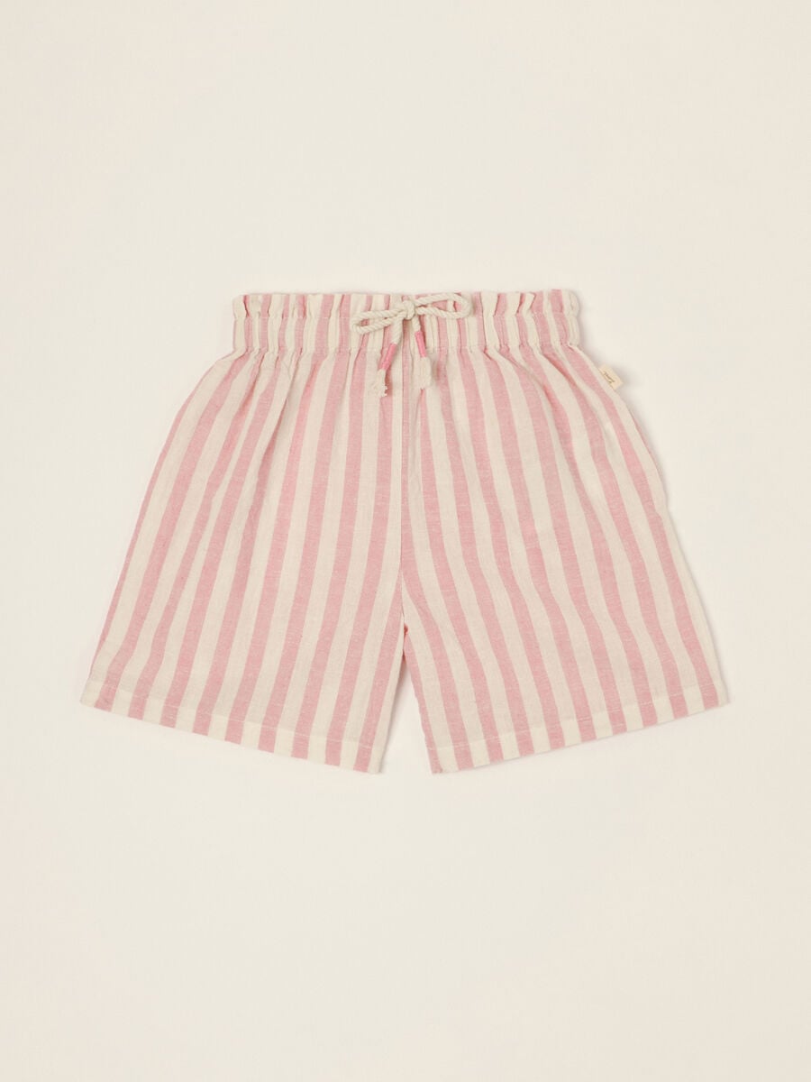 Shorts misto lino IANA _0