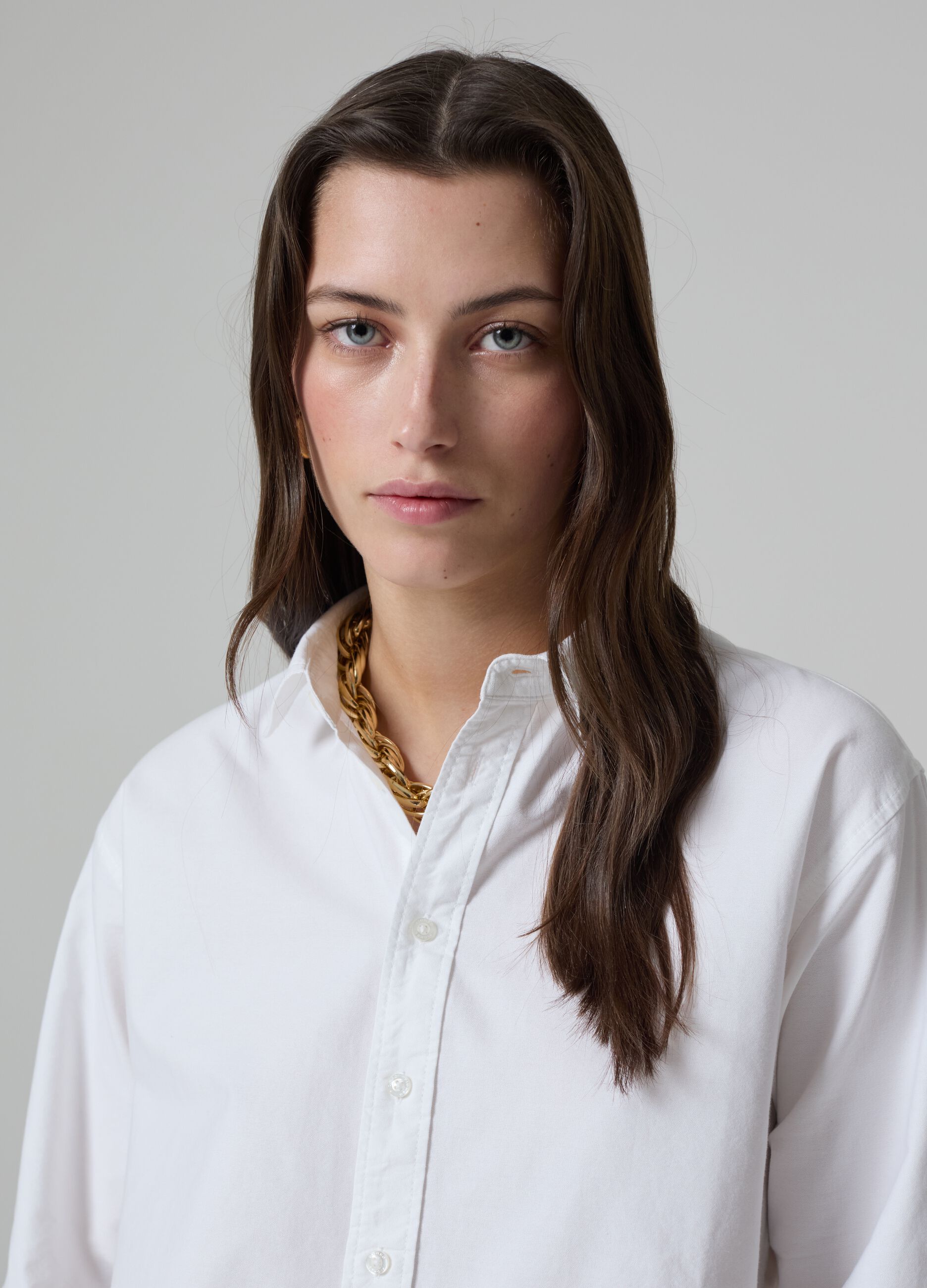 Camicia in cotone oxford