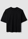 Black pure cotton short-sleeve T-shirt_4