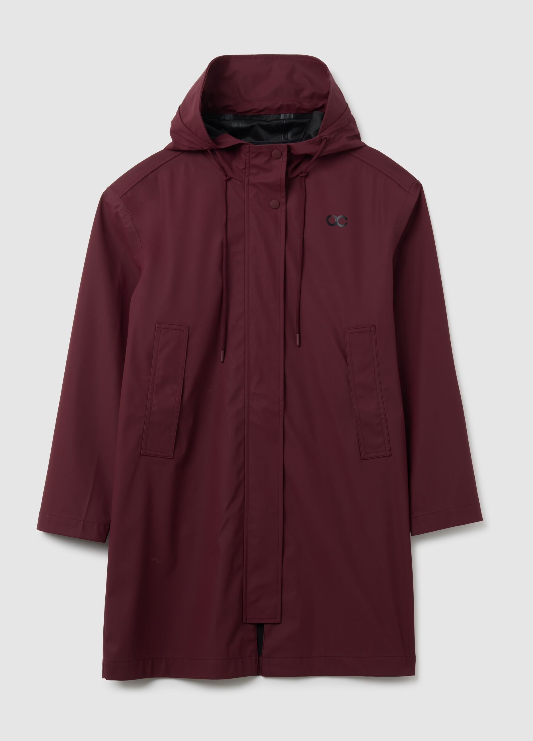 Regular fit red jacket