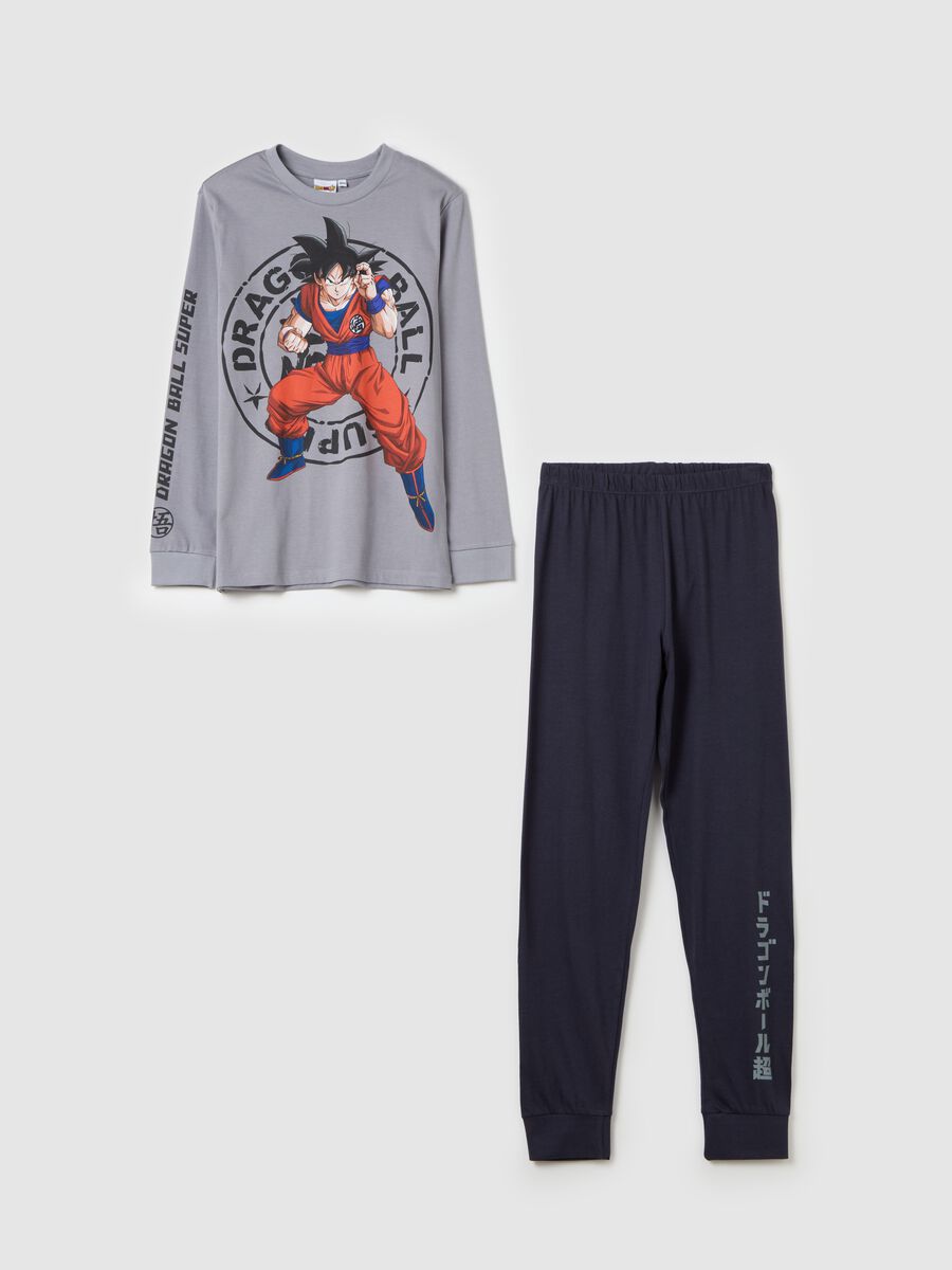 Pigiama in cotone bio stampa Dragon Ball Z_0