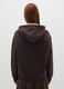 Oversized Brown Cotton Blend Sweatshirt_2