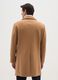 Elegant brown regular fit coat with buttons_2