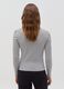 Long-sleeved T-shirt with polo neck_2