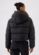 Short quilted down jacket with hood_1