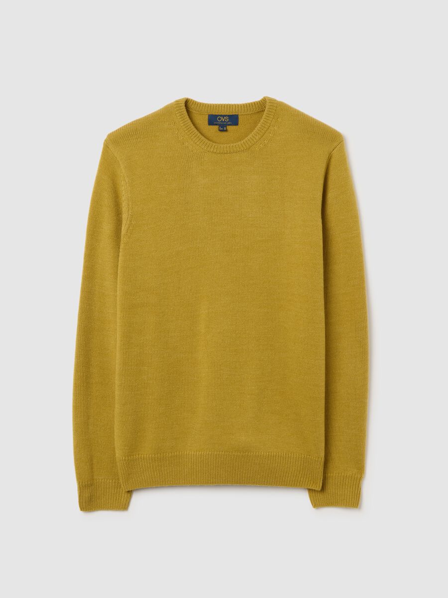 Maglione giallo regular fit_4