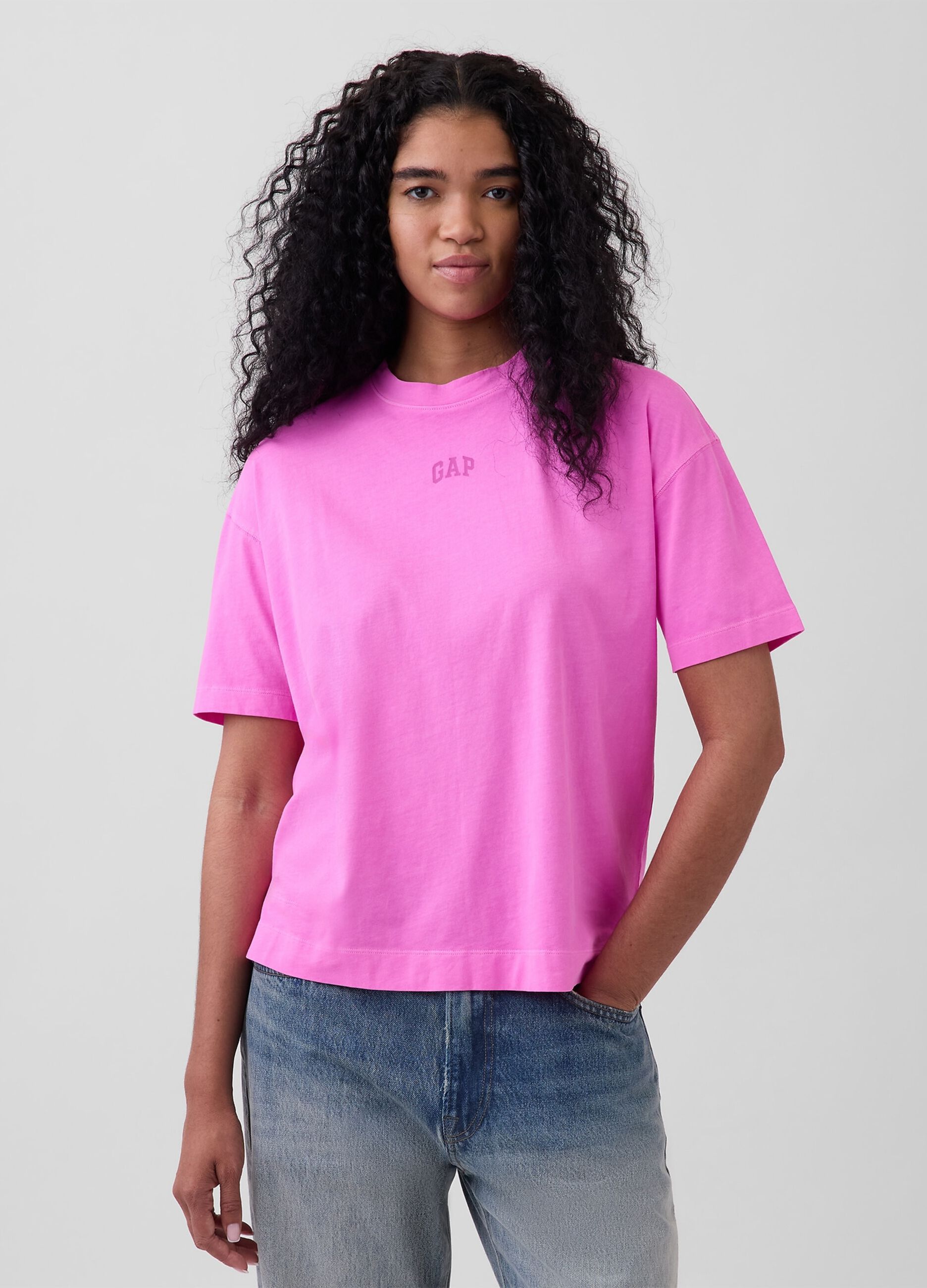Short-sleeve 100% cotton T-shirt