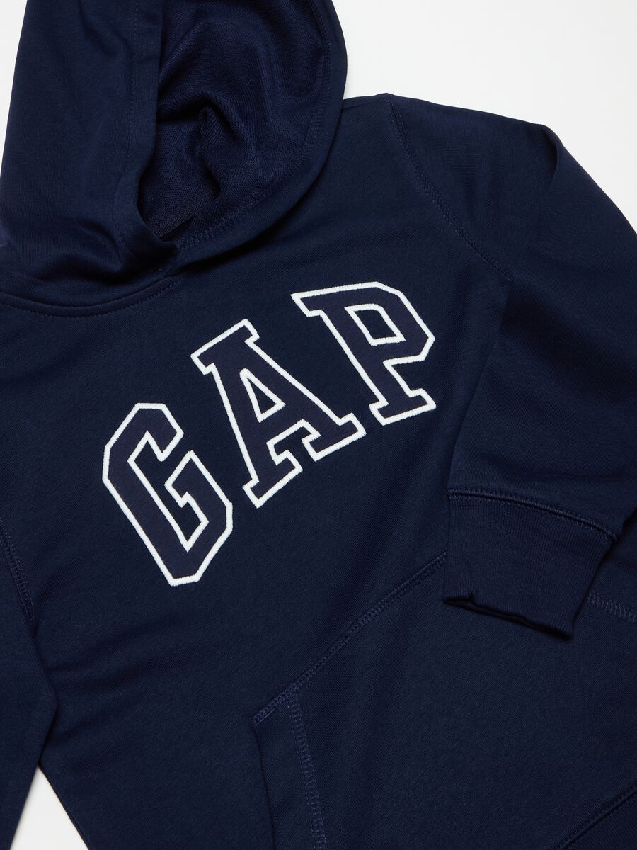 Sweatshirt in French terry with logo embroidery_2