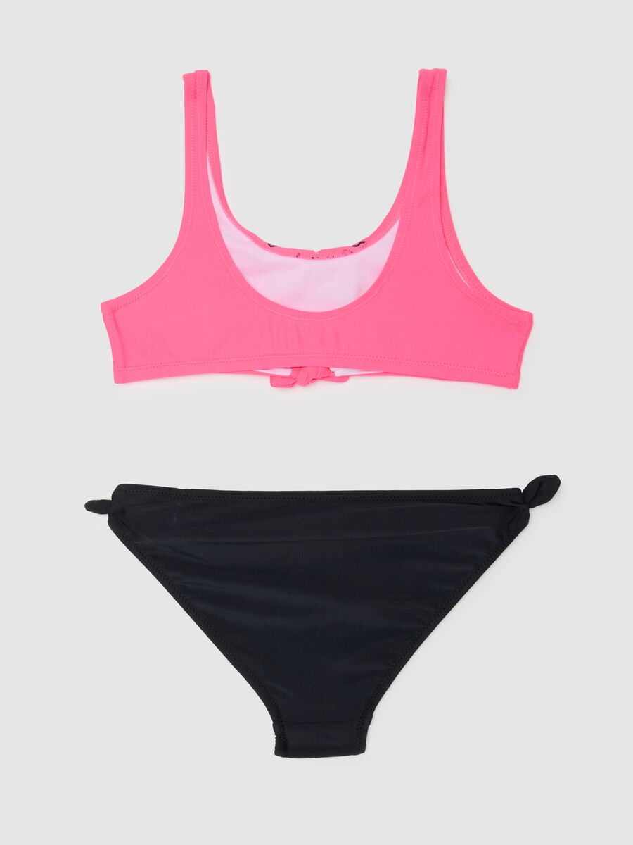 Bikini da ragazze in misto elasticizzato multicolor_1