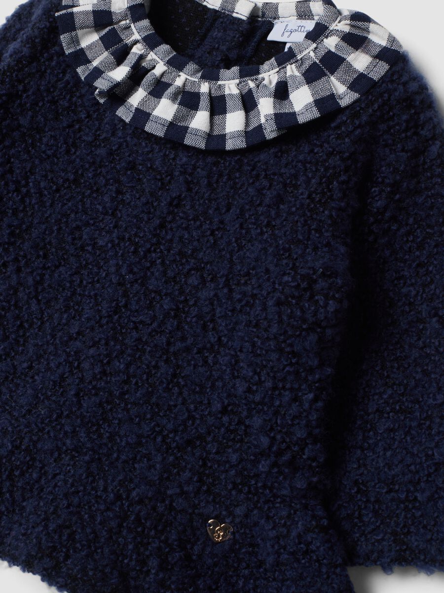 Navy two-piece cotton-blend set_2