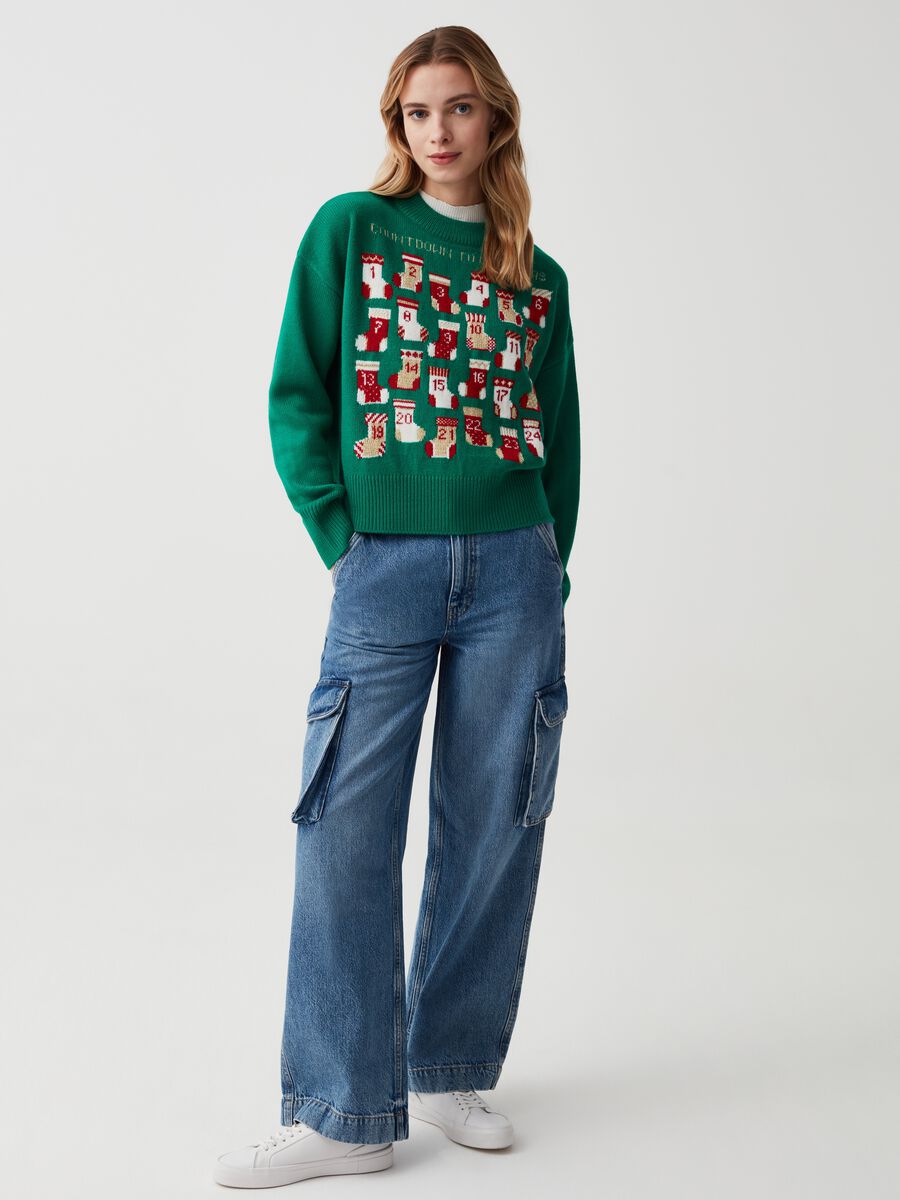 Christmas Jumper con calendario dell'Avvento_0
