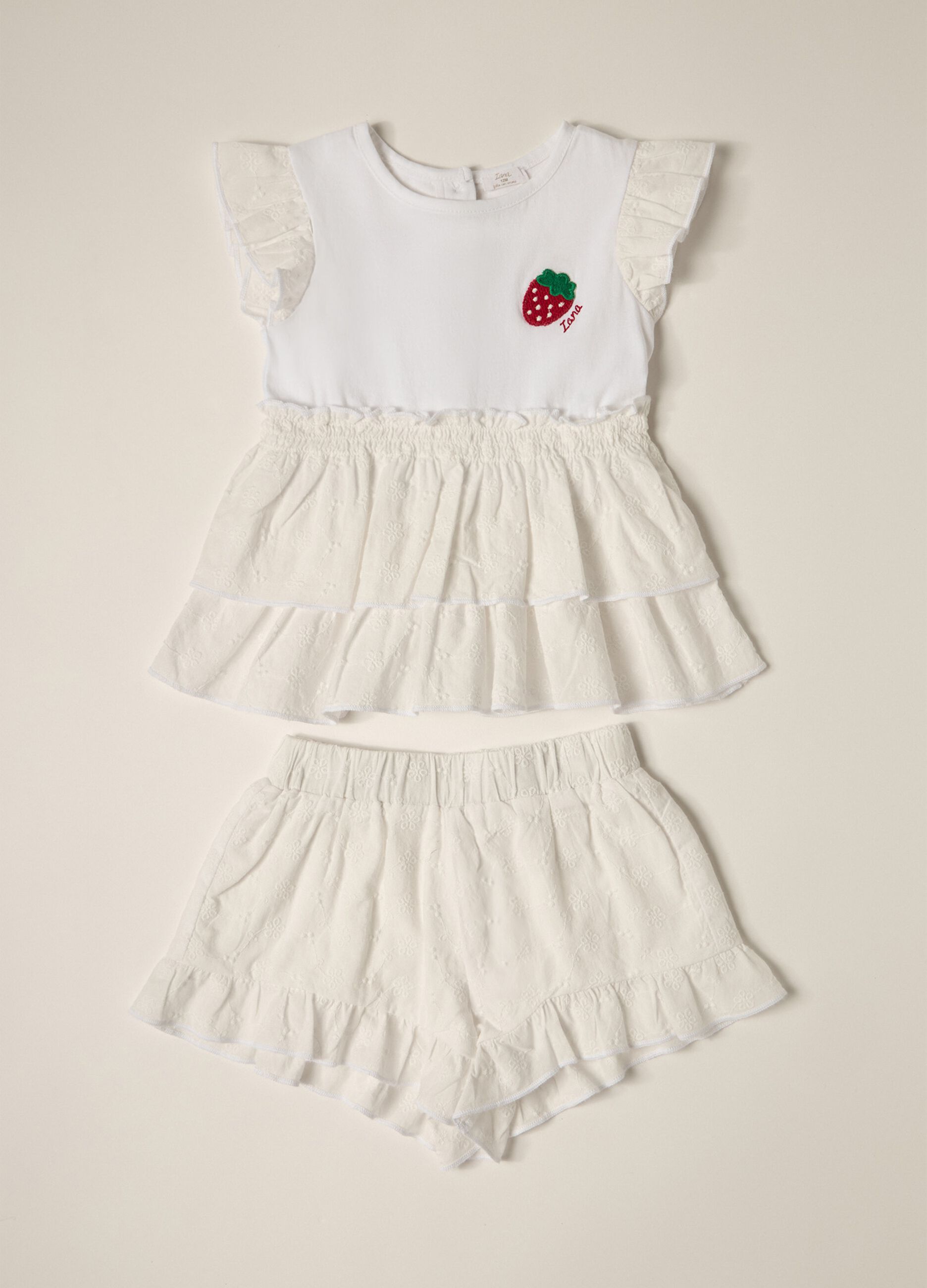 Pure Cotton Baby Girl Jogging Set by IANA