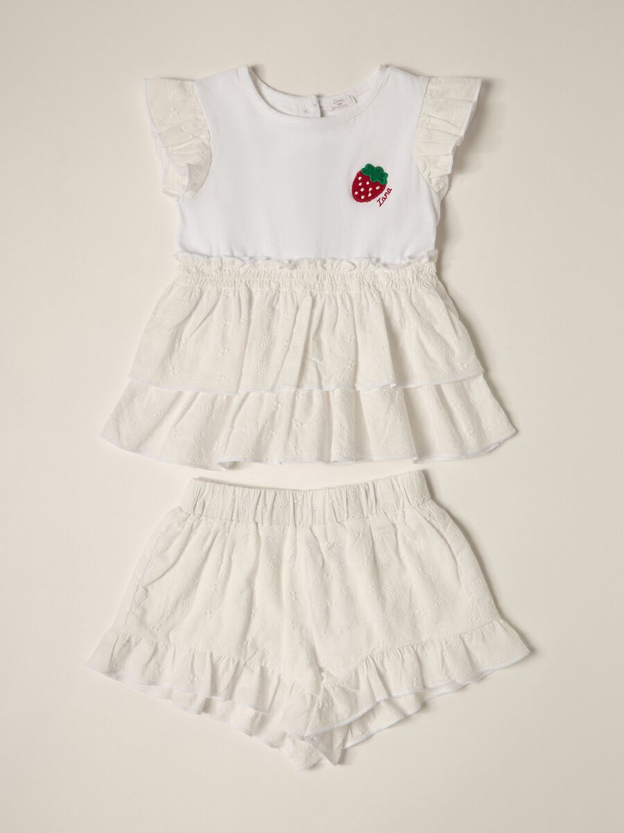 Pure Cotton Baby Girl Jogging Set by IANA_0