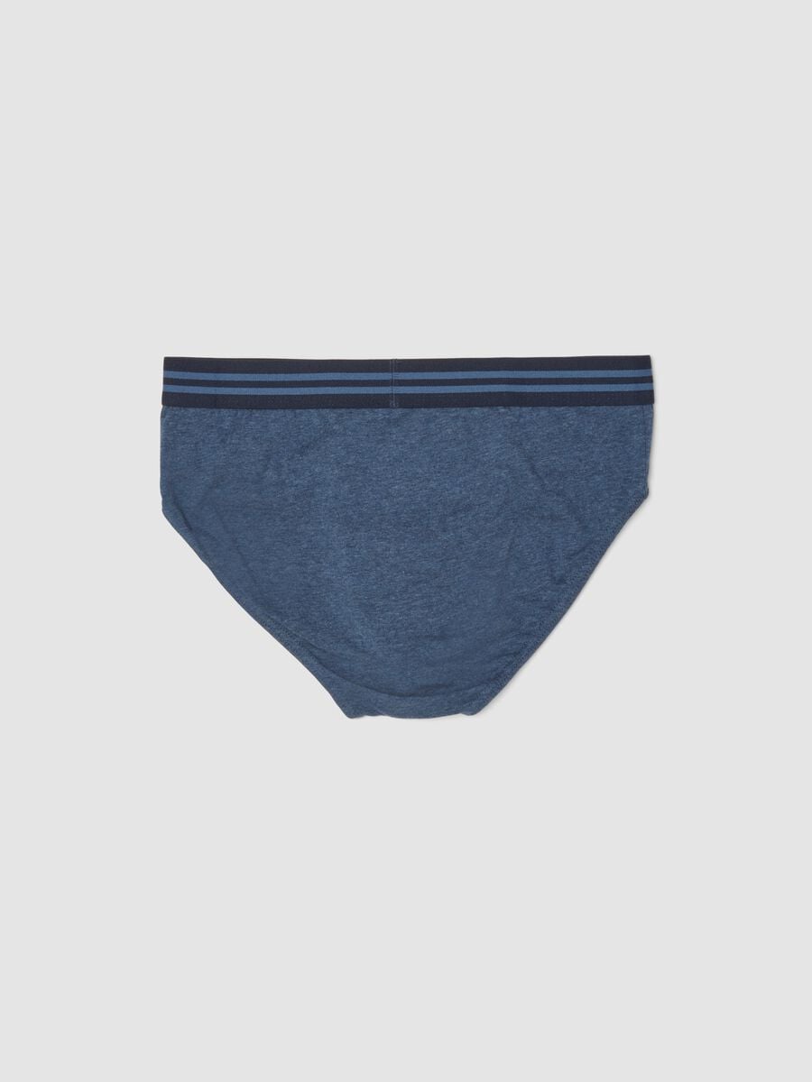 Men&rsquo;s multicolour jersey briefs 3-pack in stretch organic cotton_1