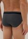 Tripack of multicolour stretch cotton regular fit briefs_2