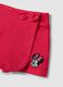 Red stretchy cotton girls shorts regular fit with Minnie_2