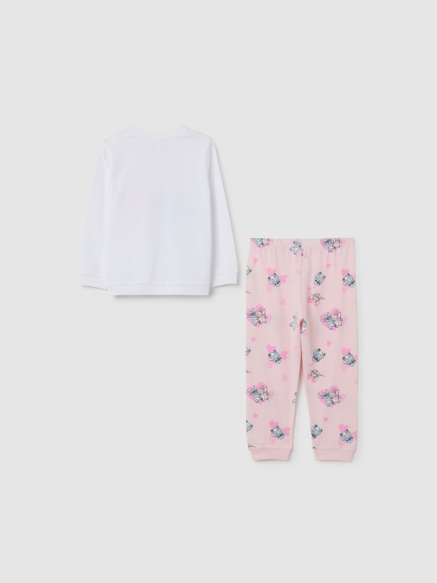 Girls' Multicolour Pure Cotton Pyjama Set_1