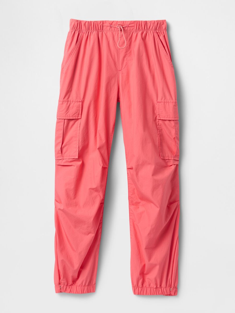 Parachute joggers with drawstring_4