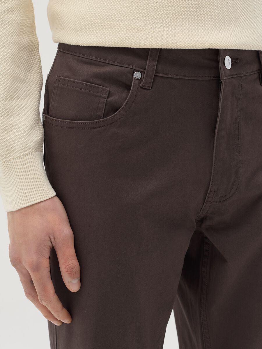 Slim-fit trousers with five pockets_2