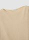 Beige viscose-blend regular-fit T-shirt_5