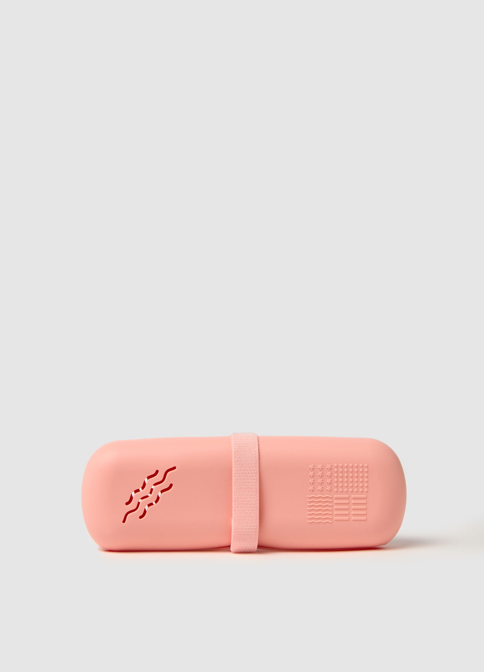 Compact Pink Silicone Women's Case