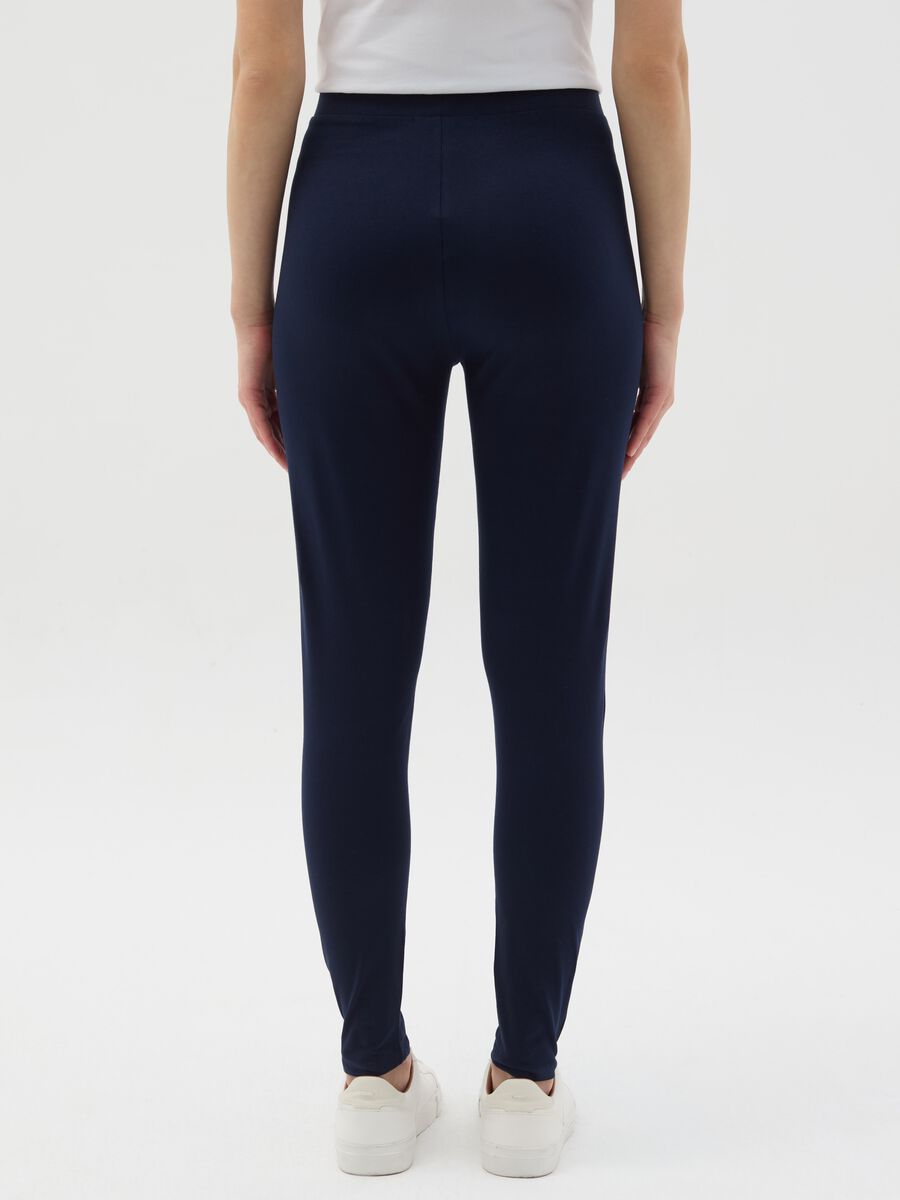 Essential leggings in stretch cotton_3