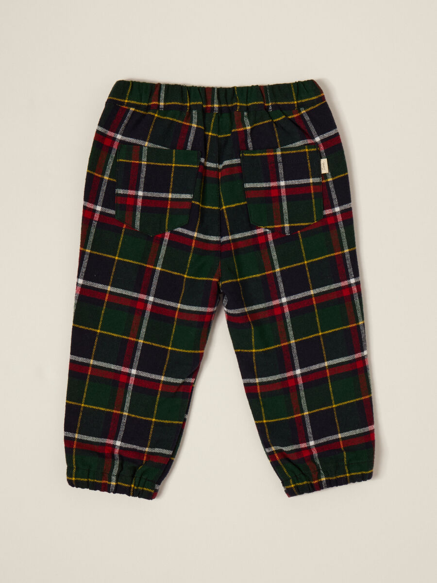 IANA Pure Cotton Twill Trousers for Newborns_1