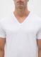 Two-Pack Men's White Pure Cotton Regular Fit T-Shirts_1